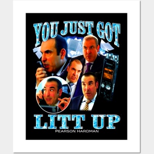 Vintage You Just Got Litt Up Posters and Art